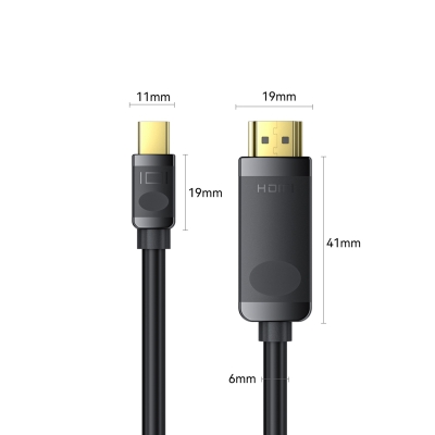 VegGieg 4K 30Hz Mini DisplayPort to HDMI Dönüştürücü Kablo 3 Metre - 3