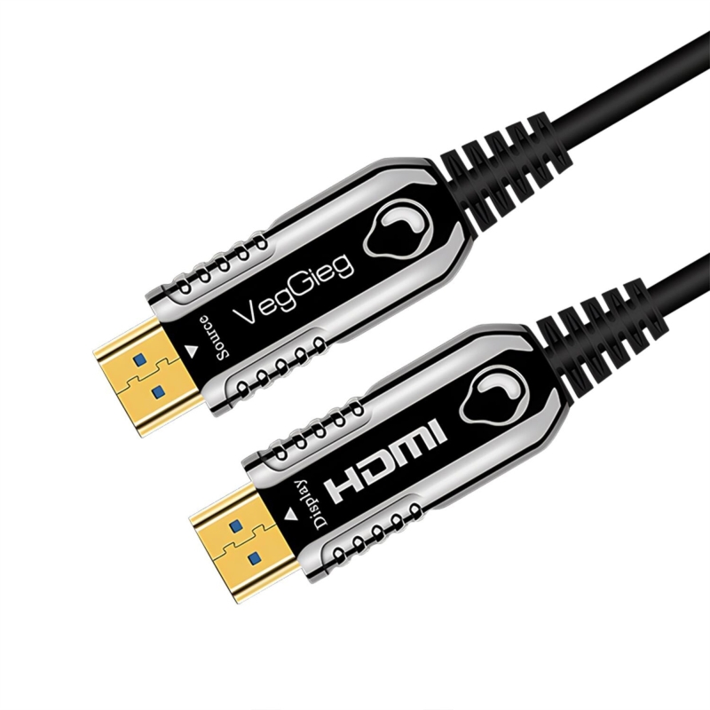 VegGieg 4K 60Hz 18Gbps HDR ARC HDCP Fiber Optik HDMI 2.0 Kablo 15 Metre - 3
