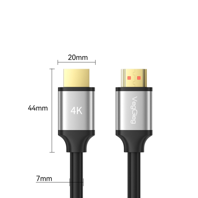 VegGieg 4K 60Hz 18Gbps HDR ARC HDCP HDMI 2.0 Kablo 5 Metre - 8