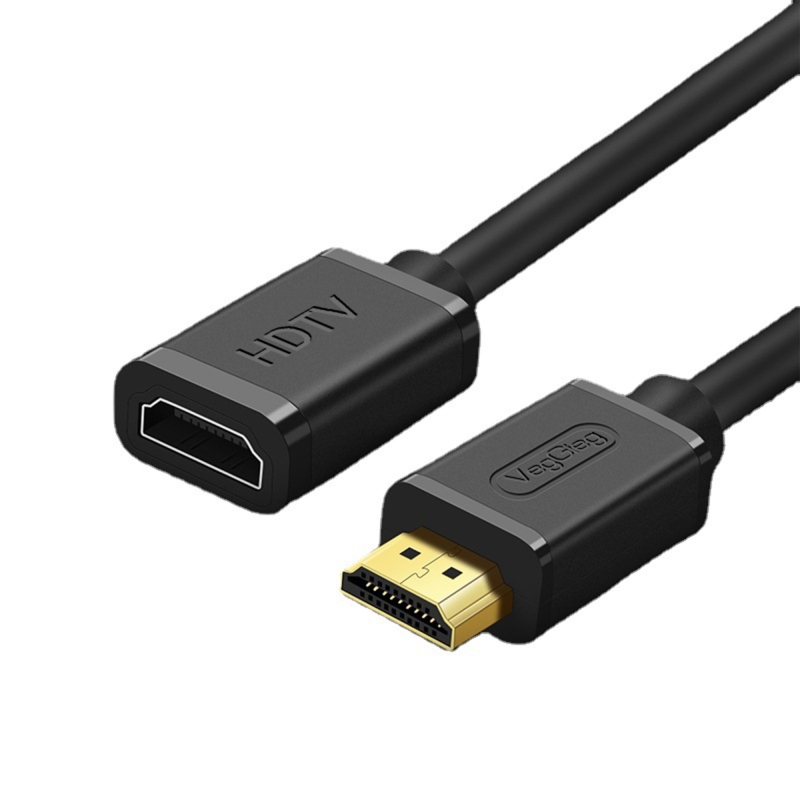 VegGieg 4K 60Hz Dişi Erkek HDMI 2.0 Uzatma Kablosu 2 Metre - 1