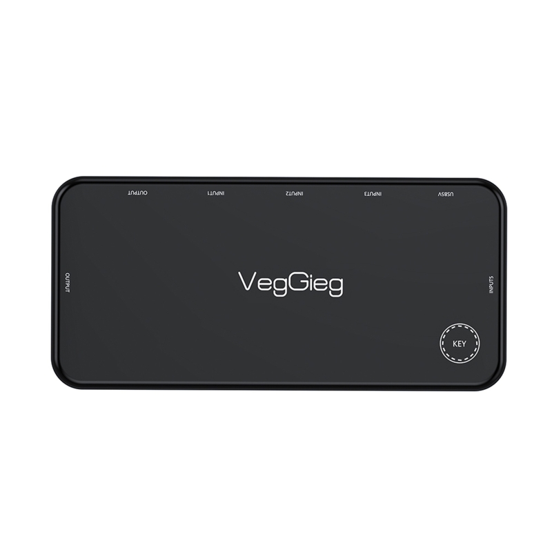 VegGieg 4K HDMI 2.0 Görüntü Seçici 5 Giriş 1 Çıkış Kumandalı Switch - 6