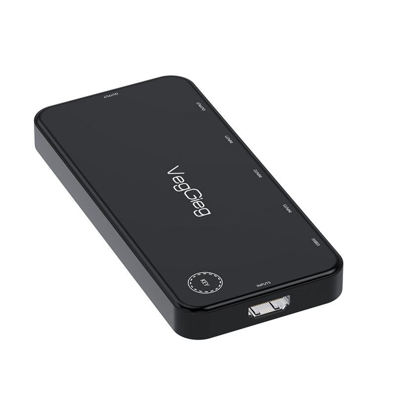 VegGieg 4K HDMI 2.0 Görüntü Seçici 5 Giriş 1 Çıkış Kumandalı Switch - 4