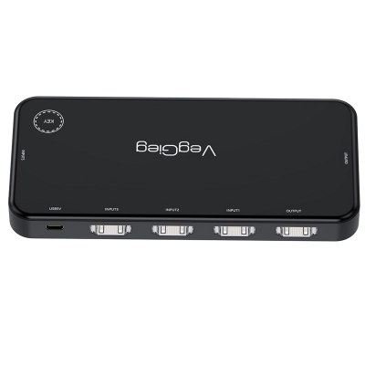 VegGieg 4K HDMI 2.0 Görüntü Seçici 5 Giriş 1 Çıkış Kumandalı Switch - 5