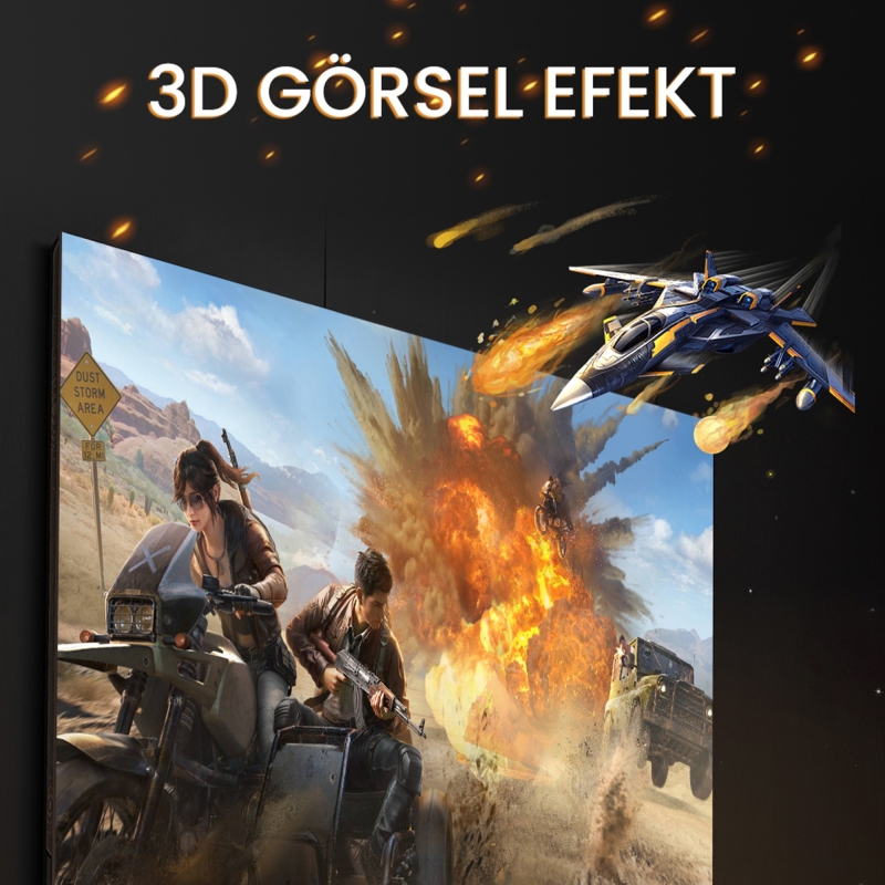 VegGieg 4K/60Hz 2K/165Hz Displayport V1.2 Kablo 1.5 Metre - 5