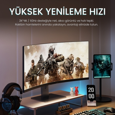 VegGieg 4K/60Hz 2K/165Hz Displayport V1.2 Kablo 3 Metre - 2