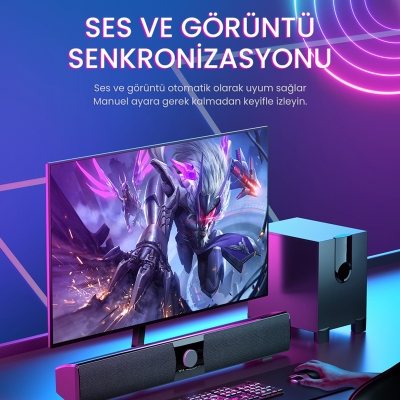 VegGieg 4K/60Hz 2K/165Hz Displayport V1.2 Kablo 3 Metre - 4