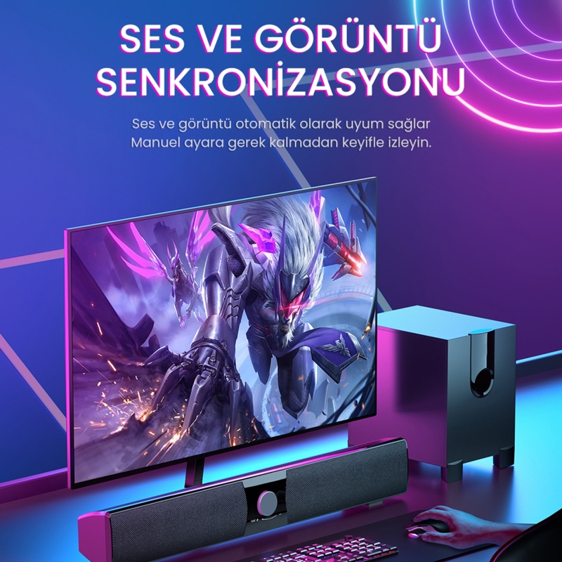 VegGieg 4K/60Hz 2K/165Hz Displayport V1.2 Kablo 3 Metre - 4
