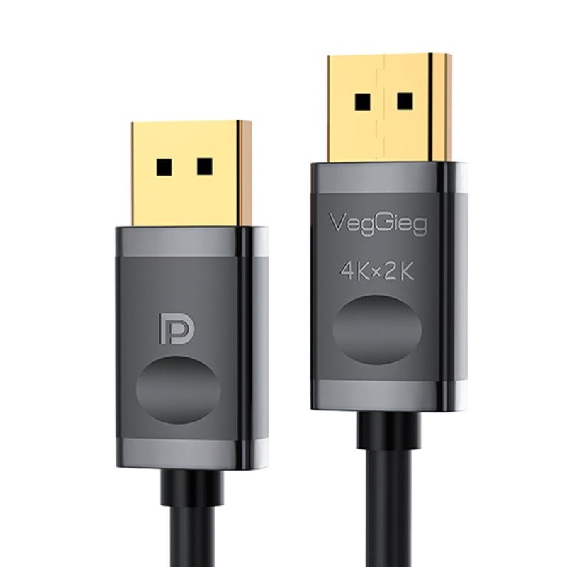 VegGieg 4K/60Hz 2K/165Hz Displayport V1.2 Kablo 3 Metre - 1