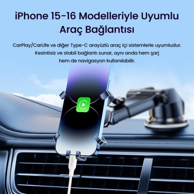 VegGieg 60W Type-C to Type-C Hızlı Şarj ve Data Kablosu 1.2 Metre - 4