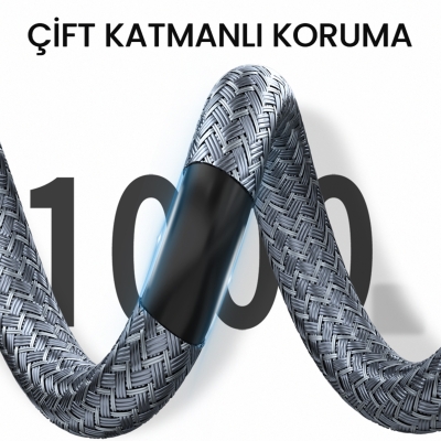 VegGieg 8K/60Hz 4K/165Hz 2K/240Hz DisplayPort 1.4 Kablo 1.5 Metre - 3