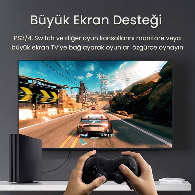 VegGieg DVI 24+5 to VGA Dönüştürücü Çevirici Adaptör - 5