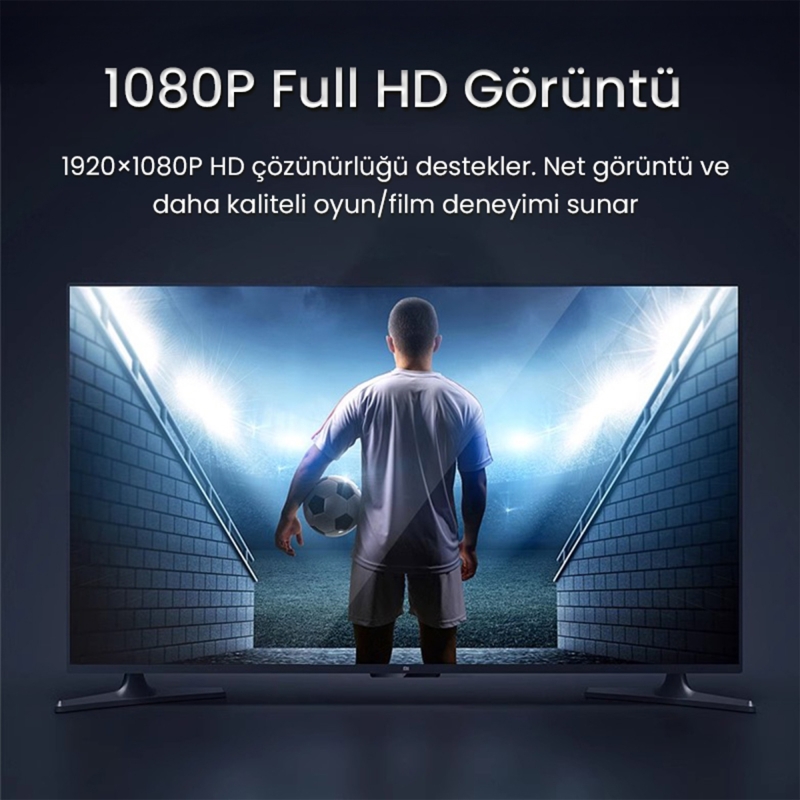 VegGieg DVI 24+5 to VGA Dönüştürücü Çevirici Adaptör - 6