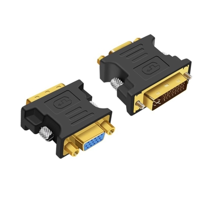 VegGieg DVI 24+5 to VGA Dönüştürücü Çevirici Adaptör - 1