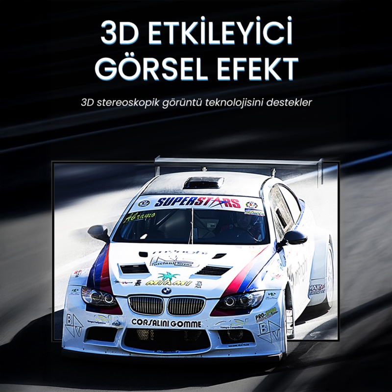 VegGieg 8K/60Hz 4K/120Hz 48Gbps HDR ARC HDCP Fiber Optik HDMI 2.1 Kablo 70 Metre - 8