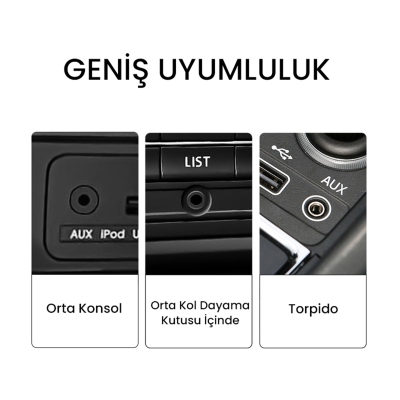 VegGieg Hi-Fi TRS 3.5mm Aux Ses Kablosu 10 Metre - 6