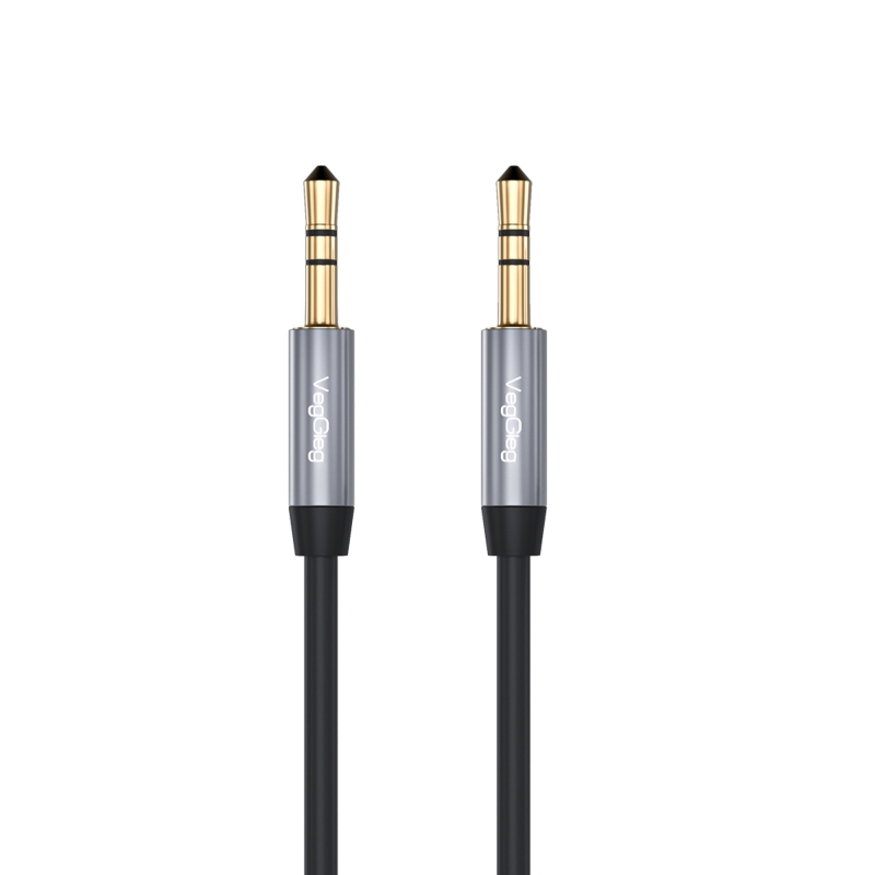 VegGieg Hi-Fi TRS 3.5mm Aux Ses Kablosu 5 Metre - 1