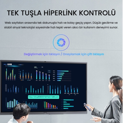 VegGieg Kırmızı Lazer Presenter Kablosuz Sunum Kumandası - 7