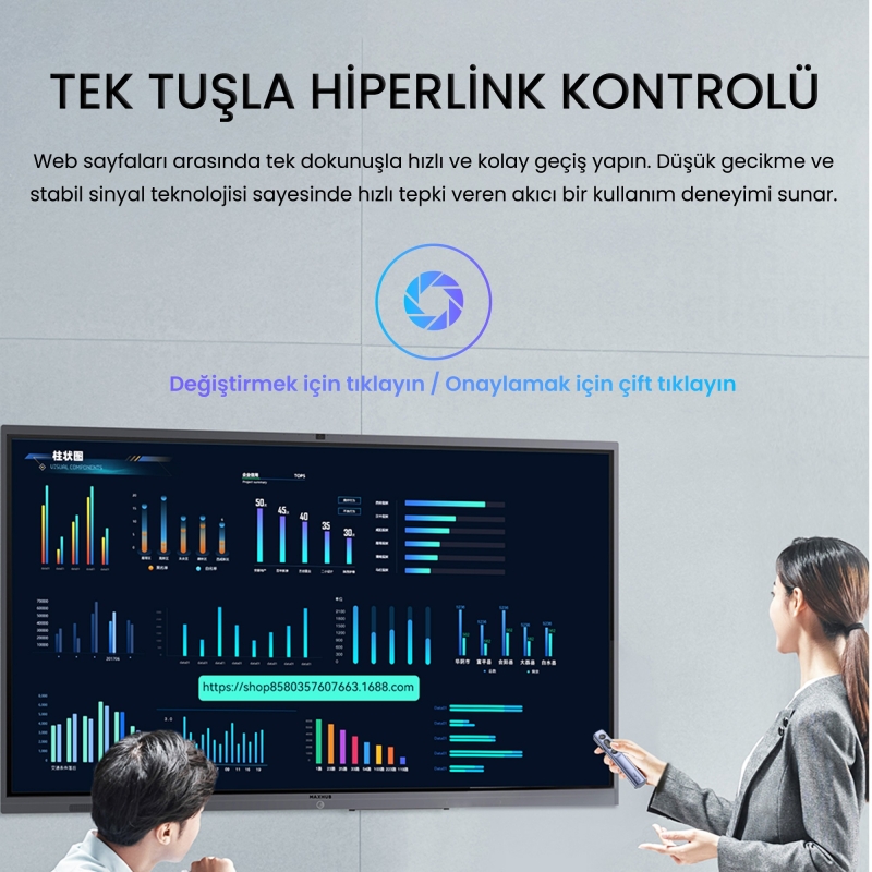 VegGieg Kırmızı Lazer Presenter Kablosuz Sunum Kumandası - 7