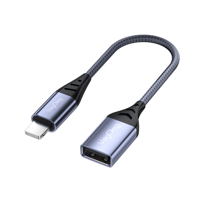 VegGieg Lightning to USB 2.0 OTG Çevirici Dönüştürücü Adaptör - 1