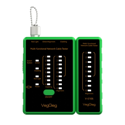Veggieg Multi Fonksiyonel Fiber Optik RJ45 Network Ethernet Ağ Kablo Test Cihazı - 2