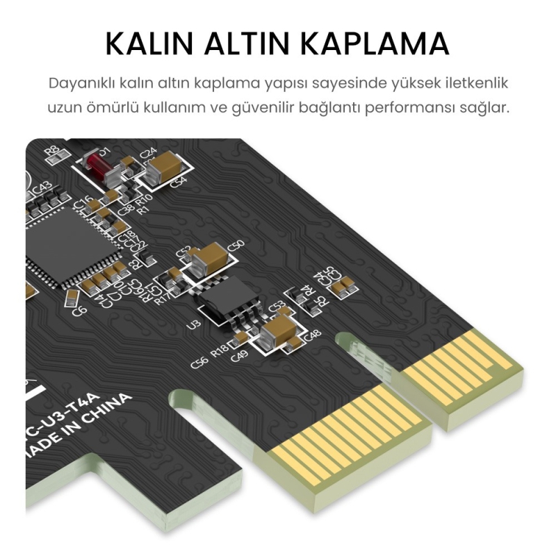 VegGieg PCI Express to 2 Port 9 Pin RS-232 Seri Com DB9 Genişletme Kartı - 6