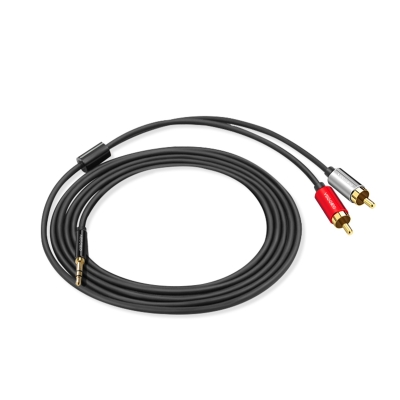 VegGieg 3.5mm AUX to 2 RCA Ses Kablosu 2 Metre - 7