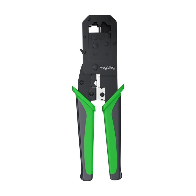 VegGieg RJ45 Ethernet RJ11 Telefon Soket Jack Sıkma Pensesi - 1