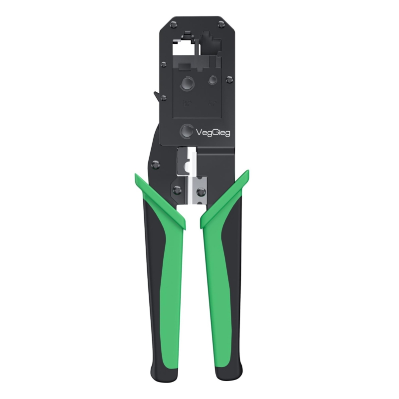 VegGieg RJ45 Ethernet RJ11 Telefon Soket Jack Sıkma Pensesi - 1