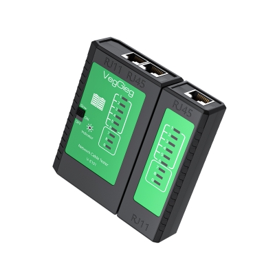 VegGieg RJ45 RJ11 Uyumlu CAT6 CAT7 CAT8 Poe Destekli Network Ethernet Kablo Test Cihazı - 7