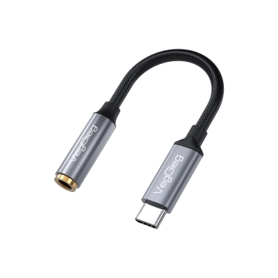 VegGieg Type-C to 3.5mm Kulaklık Dönüştürücü Çevirici Adaptör - VegGieg