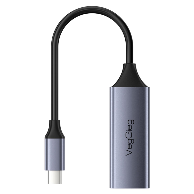VegGieg Type-C 1000Mbps Gigabit Ethernet Adaptörü PC, Mac, Konsol, Tv Box Uyumlu - 2