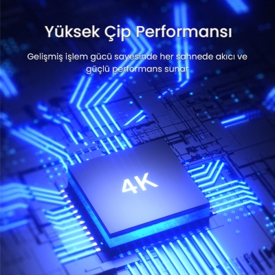 VegGieg 4K/60Hz Type-C 3.1 to HDMI 2.0 Dönüştürücü Kablo 2 Metre - 5