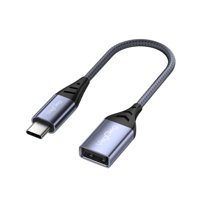 VegGieg Type-C to USB 2.0 OTG Çevirici Dönüştürücü Adaptör - VegGieg