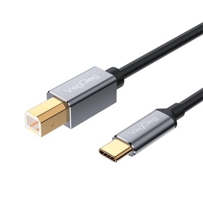 VegGieg Type-C to USB-B Yazıcı Kablosu 1.5 Metre - VegGieg