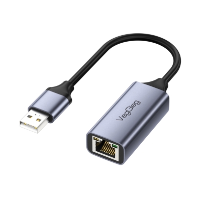 VegGieg USB 2.0 100Mbps Rj45 Lan Ethernet İnternet Çevirici Dönüştürücü - VegGieg
