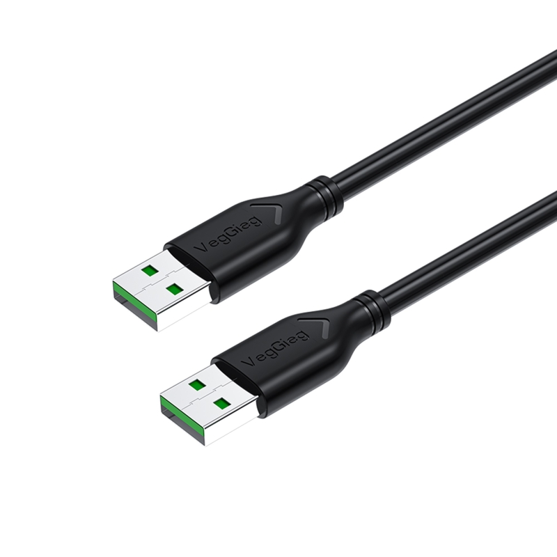 VegGieg USB-A Male to Male Uzatma USB 2.0 Kablo 1.5 Metre - 1