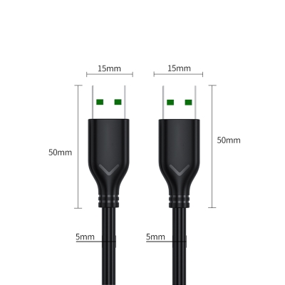 VegGieg USB-A Male to Male Uzatma USB 2.0 Kablo 1.5 Metre - 7