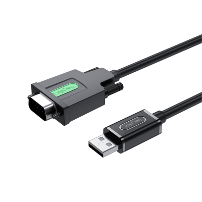 VegGieg USB 2.0 to RS232 DB9 PL2303 Chip Dönüştürücü Adaptör Kablo 1.5 Metre - VegGieg