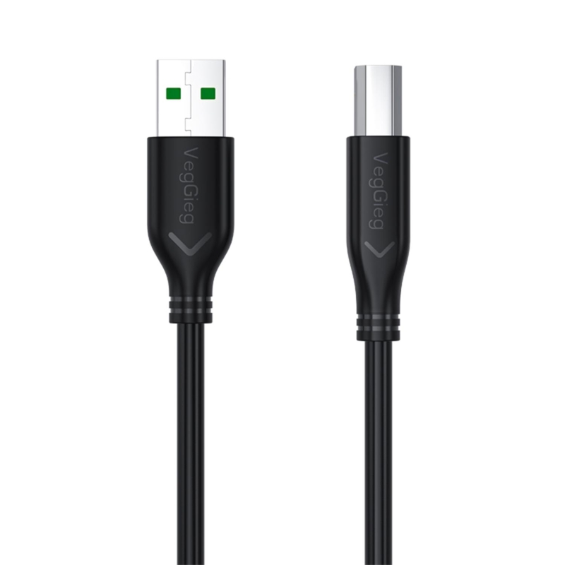 VegGieg USB B Printer Tarayıcı Yazıcı Data Kablosu 5 Metre - 2