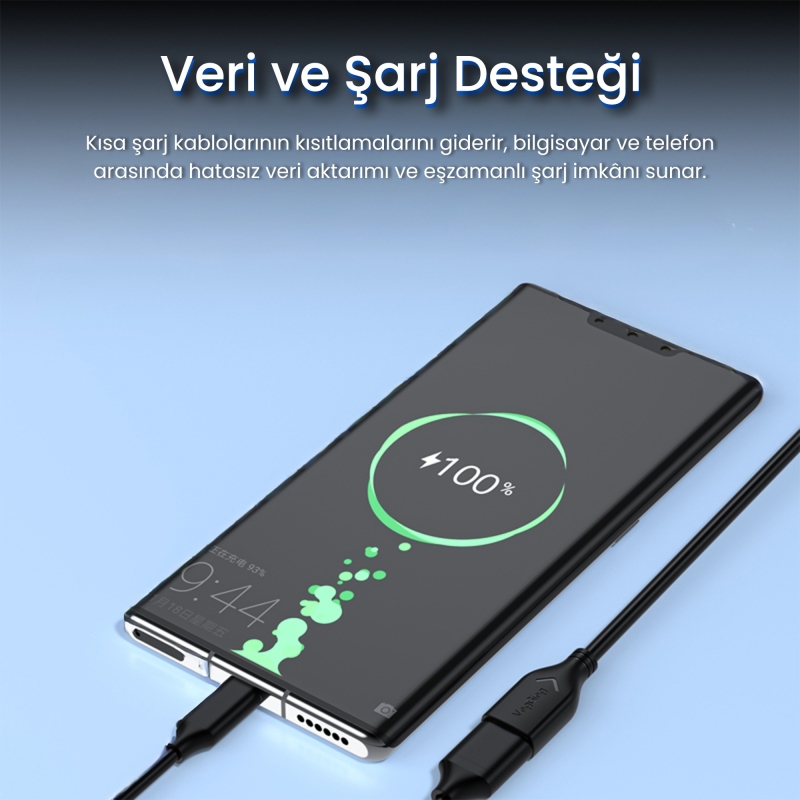 VegGieg USB 2.0 Uzatma Kablosu 1.5 Metre - 5