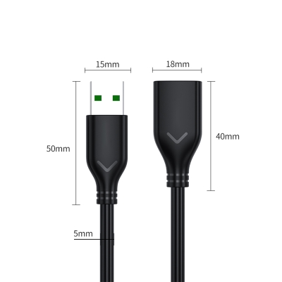 VegGieg USB 2.0 Uzatma Kablosu 3 Metre - 3