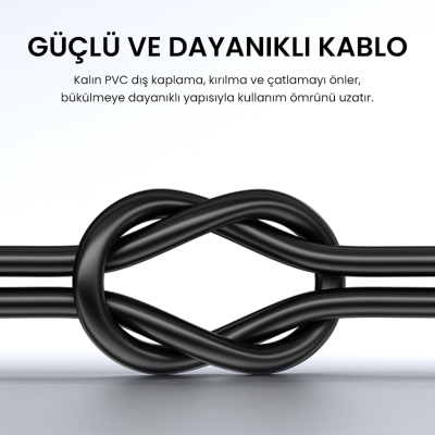 VegGieg USB 2.0 Uzatma Kablosu 5 Metre - 7