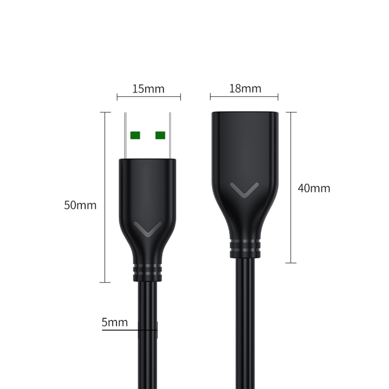 VegGieg USB 2.0 Uzatma Kablosu 5 Metre - 3