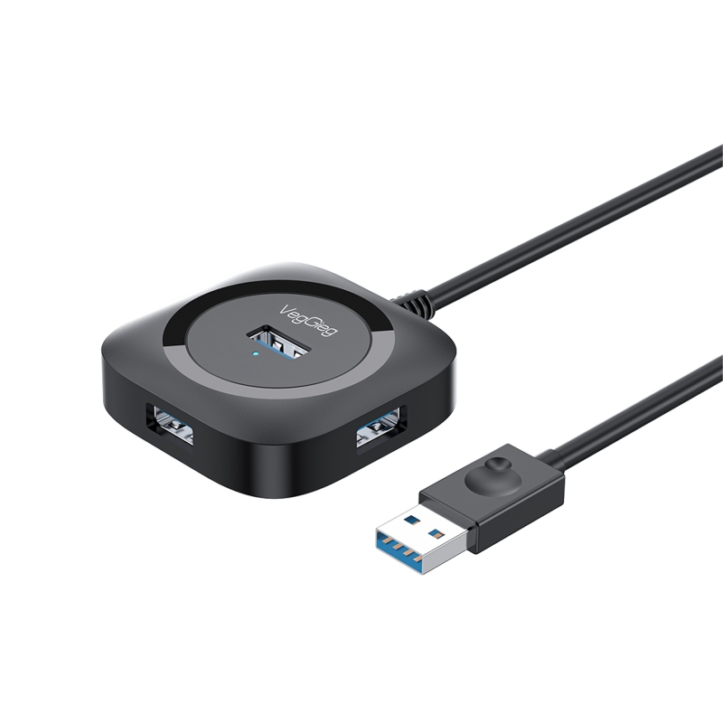 VegGieg 4 Port USB 3.0 Çoklayıcı Hub Siyah - 3