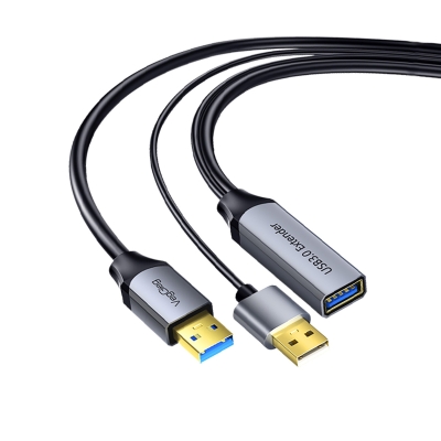 VegGieg USB 3.0 Uzatma Kablosu Sinyal Güçlendirici Extender Destekli USB-A Uzatıcı Kablo 30 Metre - 3