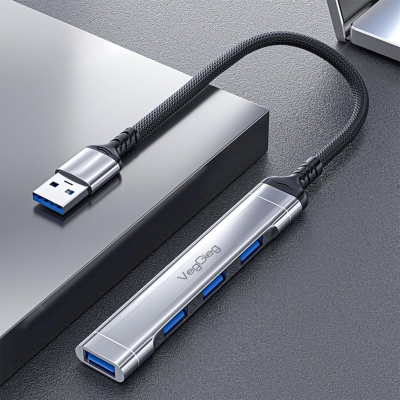 VegGieg USB 3.0 4 port 3*USB 2.0 ve 1*USB 3.0 Çoklayıcı Hub - 3