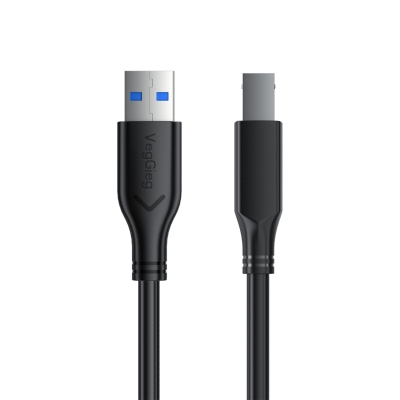 VegGieg USB A Printer Tarayıcı Yazıcı Data Kablosu 3 Metre - 8