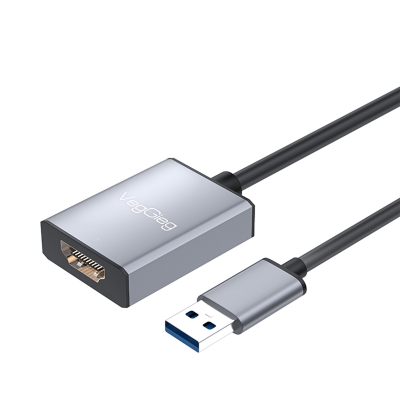 VegGieg USB-A to HDMI Çevirici Dönüştürücü Adaptör - 1