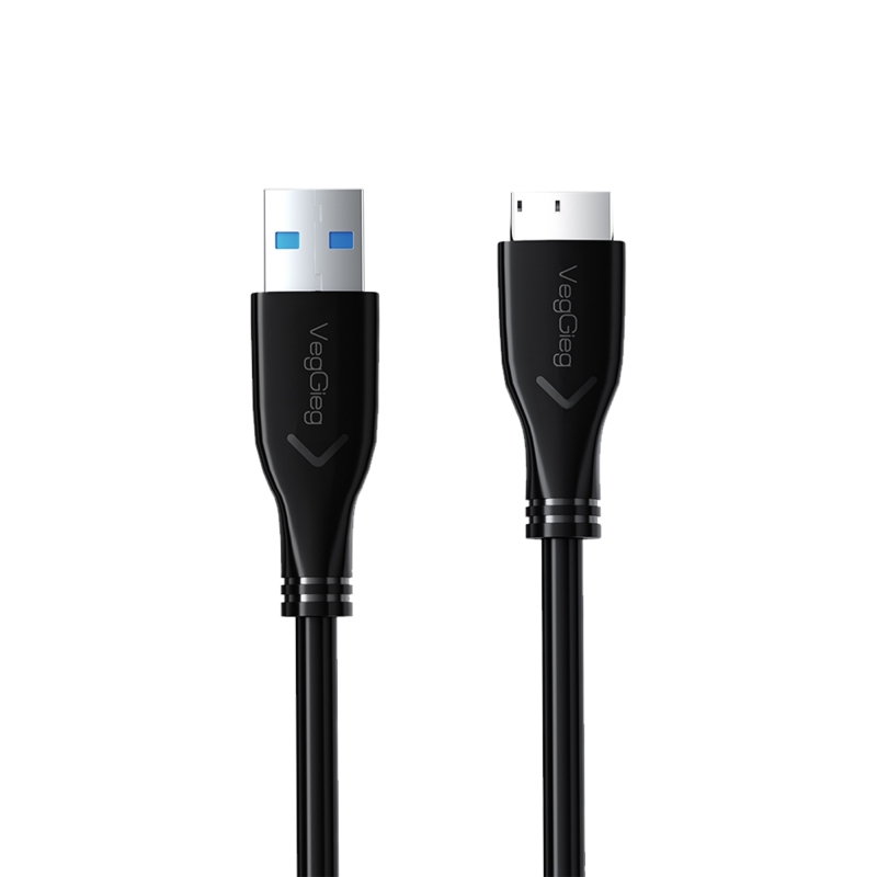VegGieg USB 3.0 Micro B Şarj ve Data HDD Kablosu 1 Metre - 7