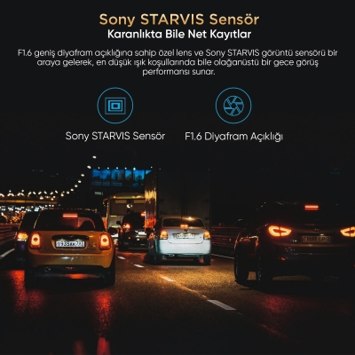 Viofo A119 V3 2K 2560*1600P GPS'li Araç Kamerası - 3